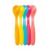 Offrez des repas confortables à votre bébé avec les cuillères souples 2e âge Badabulle. Un lot de 5 cuillères en silicone doux, parfait dès 6 mois.