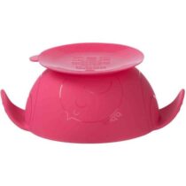 Découvrez le Set Premier Repas Silicone B.box en coloris Strawberry Shake. Comprend un bol avec ventouse et une cuillère souple, idéal dès 6 mois.
