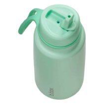 BBox Gourde Isotherme 690ml – Spearmint : inox double paroi, couvercle rabattable, format idéal pour les grands enfants. Disponible sur Bebemaman.ma.