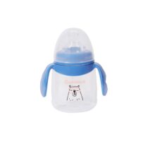Découvrez la tasse anti-goutte Badabulle à bec souple 300ml, idéale pour aider bébé à boire seul sans renverser. Ergonomique, pratique et sans BPA