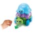 Stimulez la motricité et l'apprentissage de votre bébé avec VTech Famille Empilo Tortue - Jeu Éducatif Empilable ! Jouet 4-en-1 : empiler, tirer, compter et jouer en toute sécurité dès 12 mois.