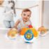Découvrez le Winfun Roll 'N Learn Activity Ocean Ball, un jouet éducatif interactif pour bébé dès 6 mois. Stimulez l'éveil et la motricité de votre enfant avec des sons, des lumières et des textures amusantes.