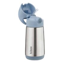 BBox Gourde Isotherme 350ml – Chill Out : bouteille inox étanche avec paille souple, design coloré. Dès 12 mois. Disponible sur Bebemaman.ma.