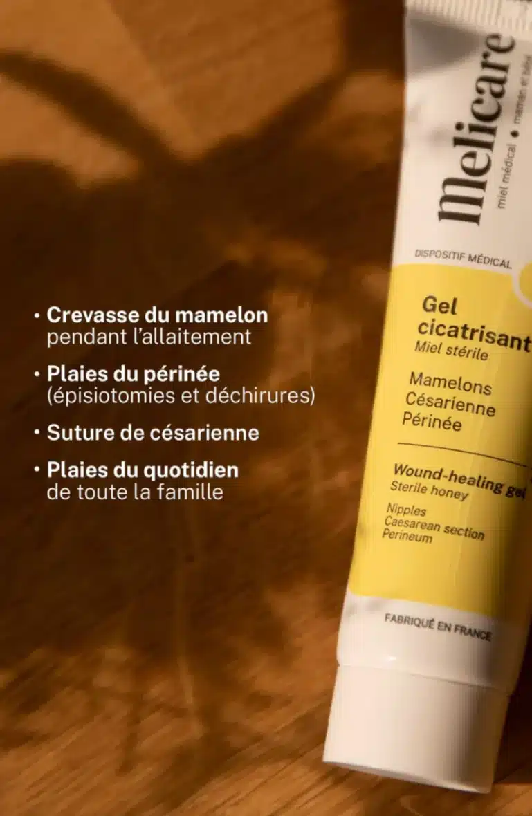 MELICARE Gel Cicatrisant au Miel Médical 30g (2) bebemaman