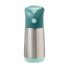 BBox Gourde Isotherme 350ml – Emerald Forest : inox double paroi, paille intégrée et design émeraude pour bébé dès 12 mois. En vente sur Bebemaman.ma !