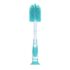 Assurez un nettoyage optimal des biberons et tétines avec le goupillon 2 en 1 Bébé Confort. Brosse souple, mini-brosse intégrée et ventouse pour une hygiène parfaite.