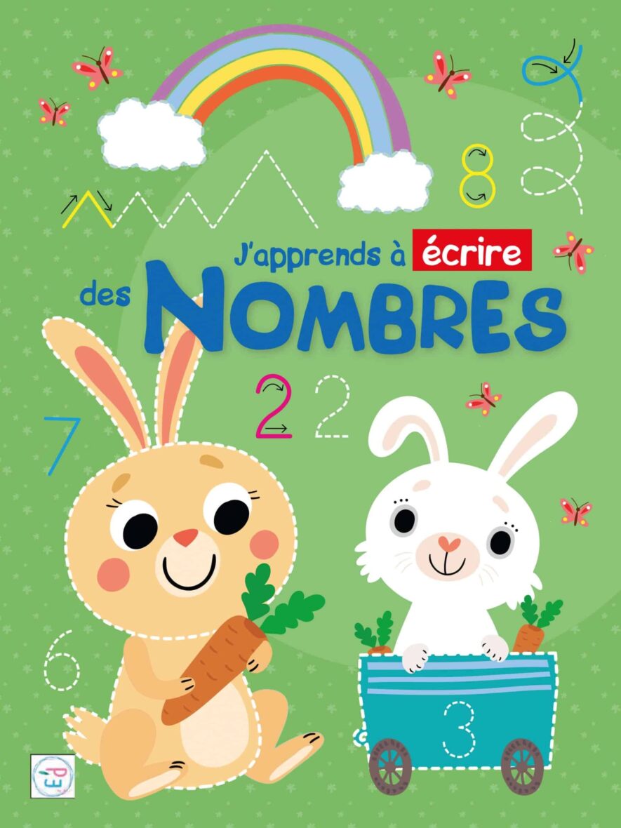 J&rsquo;apprends à écrire des Nombres – Cahier d&rsquo;écriture
