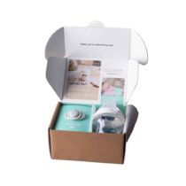 Biberon Tommee Tippee 150ml + sucette 0-2 mois : coffret idéal naissance, tétine douce, anti-colique, livré partout au Maroc – Bebemaman.ma.