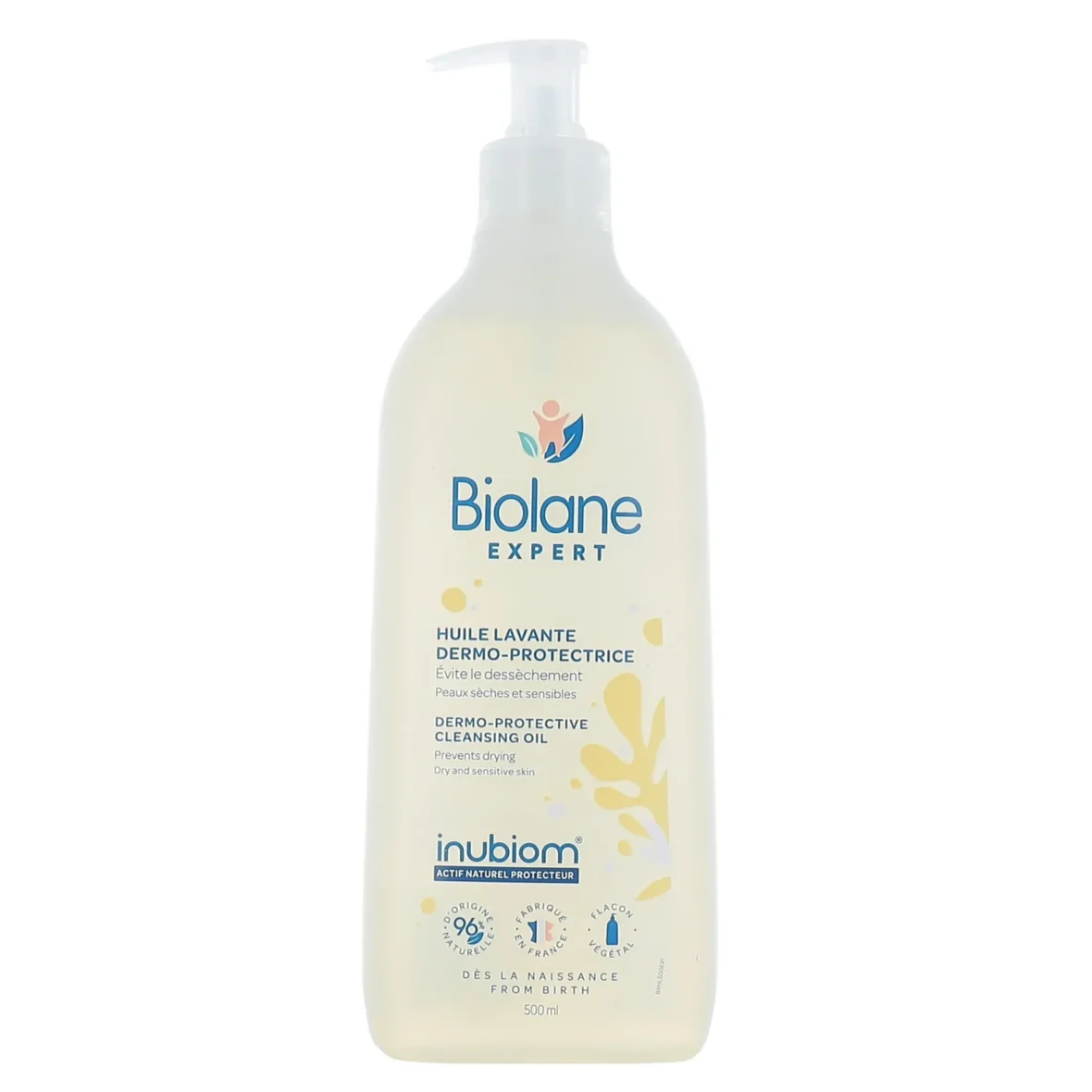 Biolane Huile Lavante Dermo-Protectrice 500ml