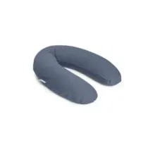 Doomoo Comfy Big Tetra Blue : coussin de maternité XXL ultra-doux en coton respirant. Pour un confort optimal pendant grossesse et allaitement. Achetez sur Bebemaman.ma !