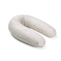 Doomoo Buddy Mushroom : coussin d’allaitement en coton bio, confort extrême pour maman et bébé. Motif champignons doux. Achetez sur Bebemaman.ma !
