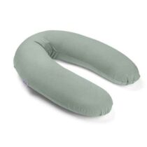 Coussin d’allaitement Doomoo Buddy Corduroy Green : velours côtelé doux, soutien optimal pour grossesse et bébé. Disponible sur Bebemaman.ma avec livraison rapide.