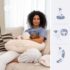 Le Doomoo Twisty Sweety Cream est un coussin 2-en-1 flexible pour grossesse et allaitement. Confort, design et ergonomie. Achetez-le sur Bebemaman.ma !