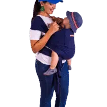 Découvrez notre écharpe de portage physiologique bleue, conçue pour offrir confort et sécurité à votre bébé tout en vous laissant les mains libres.