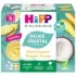Découvrez le HiPP Délice Végétal au Lait de Coco, un dessert bio sans sucres ajoutés pour bébé dès 6 mois. Saveurs exotiques de banane, mangue et ananas. Pack de 4x100g.