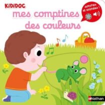 Initiez votre enfant aux couleurs avec le livre sonore « Kididoc – Mes comptines des couleurs ». Livre interactif musical dès 12 mois – Livraison rapide au Maroc.