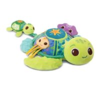 Offrez un éveil sensoriel complet à bébé avec Juju Maman Tortue de VTech : sons, lumières, apprentissage et tendresse dès 6 mois. Disponible sur Bebemaman.ma.
