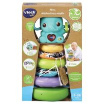 Stimulez l’éveil de bébé avec la VTech pyramide nino éléphanteau 3 en 1, sons éducatifs et lumières. Idéal dès 6 mois. Commandez sur Bebemaman.ma.