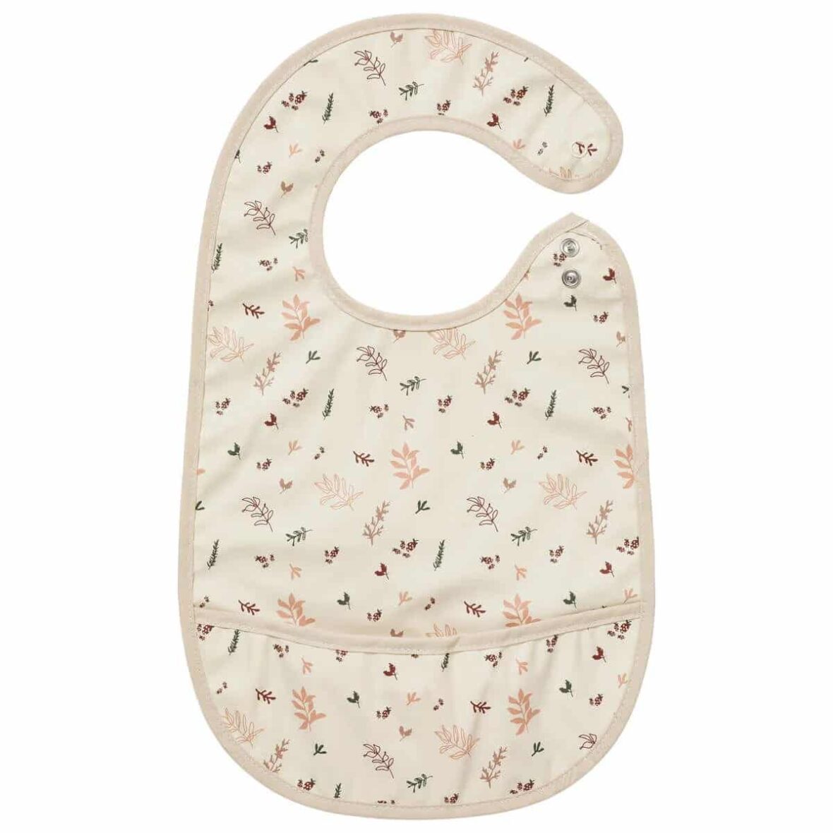 Little Band Bavoir à poche Imperméable Forest – Coton enduit 6m+