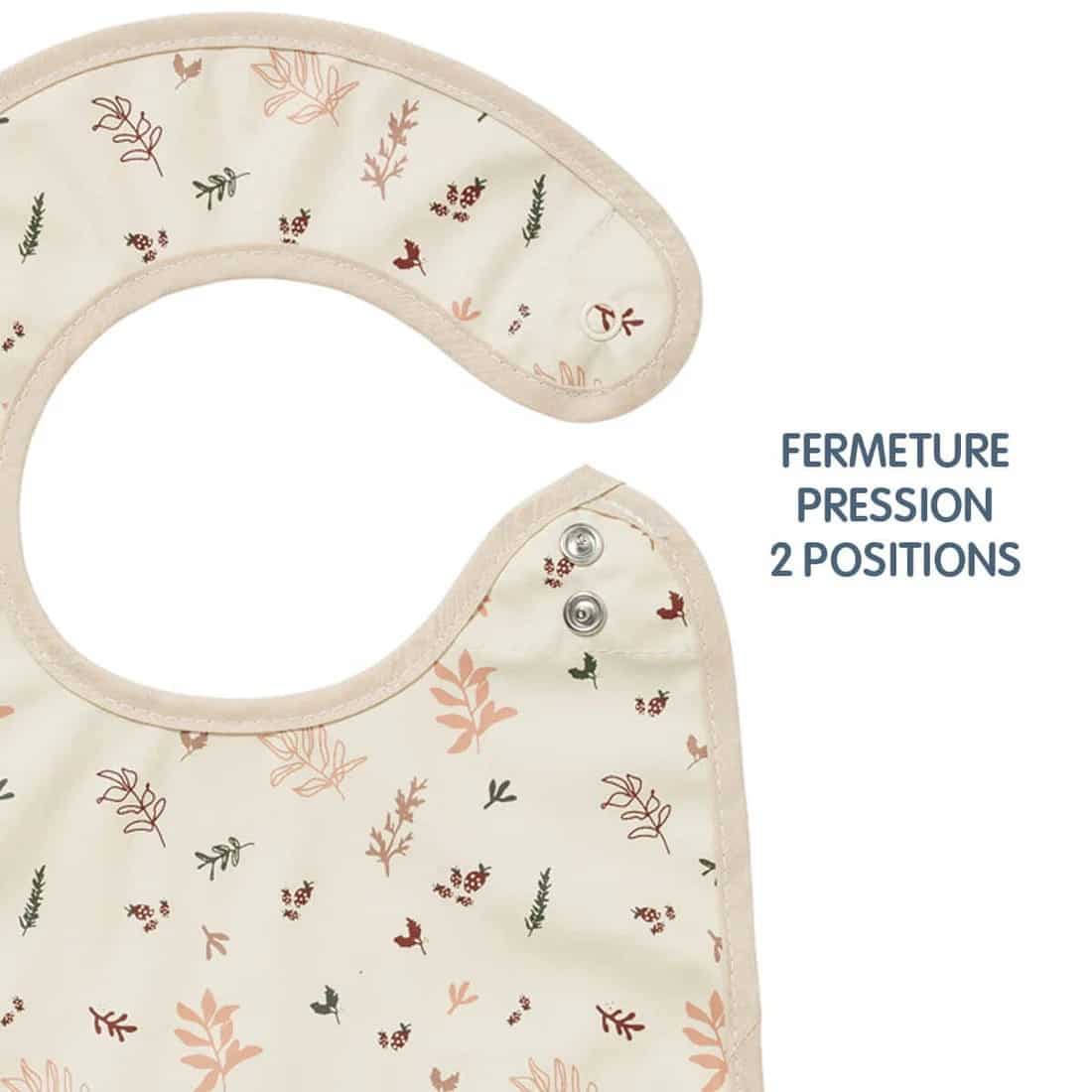 BEBEMAMAN Bavoir_enduit_a_poche_6_mois_-_Forest_-_-1183021