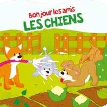Découvrez « Bonjour les amis – Les chiens », un petit livre tendre et coloré pour initier les tout-petits à l’univers des chiens. Idéal pour les enfants à partir de 2 ans.