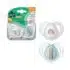 Lot de 2 sucettes Tommee Tippee Night Time 6-18 mois mixte – orthodontiques, phosphorescentes, en silicone sans BPA. Livraison rapide au Maroc.