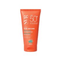 SVR Sun Secure Blur SPF 50+ – mousse fluide visage anti-UV, floute imperfections, fini mat invisible, très haute protection, respect océan, sans parabènes.