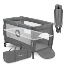 Découvrez le lit bébé 2 en 1 Lionelo Stefi Plus sur Bebemaman.ma : lit de voyage + parc, pliable, avec matelas et sac de transport. Pratique, compact et sûr dès la naissance.