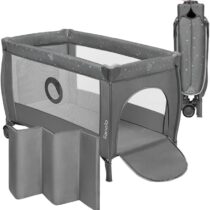 Découvrez le lit bébé 2 en 1 Lionelo Stefi Plus sur Bebemaman.ma : lit de voyage + parc, pliable, avec matelas et sac de transport. Pratique, compact et sûr dès la naissance.