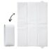 Tapis à langer nomade matelassé Little Band blanc – 40×58 cm, PVC imperméable, mousse polyester, pliable avec pression. Compact, hygiénique et pratique dès la naissance.