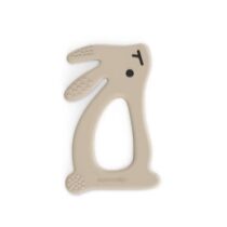 Suavinex Anneau de Dentition Lapin Ludique en Silicone Taupe soulage les gencives dès la naissance. Ergonomique, texturé et sûr. Disponible en plusieurs coloris sur Bebemaman.ma.