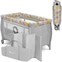 Découvrez le lit bébé 2 en 1 Lionelo Stefi Plus sur Bebemaman.ma : lit de voyage + parc, pliable, avec matelas et sac de transport. Pratique, compact et sûr dès la naissance.