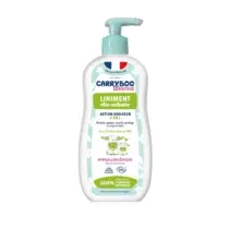 Retrouvez Carryboo Liniment Oléo-calcaire Bio à l'huile d'olive - 450ml aux meilleurs prix sur Bebemaman.ma . Livraison à domicile partout au Maroc.