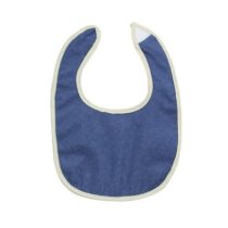 Lot de 6 bavoirs colorés Trois Kilos Sept, imperméables et faciles à nettoyer, pour protéger bébé pendant les repas.