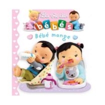 Initiez votre tout-petit aux repas avec « Bébé Mange », un livre cartonné illustré pour bébés dès 12 mois. Parfait pour découvrir les gestes du quotidien.