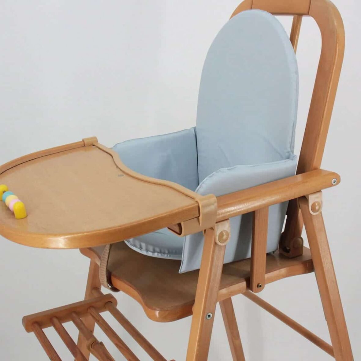 bebemaman Coussin_de_chaise_universel_en_PVC_-_Bleu-Gris_-_BB_Malin-7871986