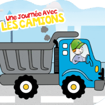 Initiez votre enfant à l’univers des camions avec « Une journée avec les camions », un petit livre coloré et solide pour découvrir les véhicules de chantier dès 2 ans.
