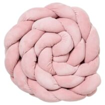 Tresse déco Babycalin 200 cm en velours doux – calage, déco cocooning, protège bébé des barreaux. Oeko‑Tex, lavable à 30 °C.