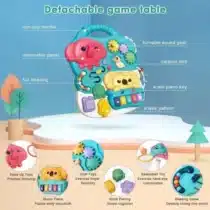 Découvrez Trotteur Multifonction 3 en 1 avec Table d’Activités Amovible Adaptée dès 18mois au meilleur prix sur Bebemaman !