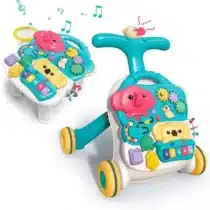 Découvrez Trotteur Multifonction 3 en 1 avec Table d’Activités Amovible Adaptée dès 18mois au meilleur prix sur Bebemaman !