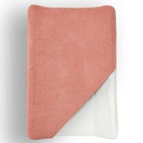 Housse de matelas à langer Babycalin Terracotta 50×70 cm en éponge douce (80 % coton), élastiquée, lavable machine, certifiée OEKO‑TEX — confort et couleurs tendance.