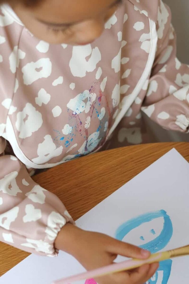 bebemaman beaba bavoir a manche 4m