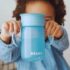 Beaba Tasse d’apprentissage 360° Rose 340 ml – sans fuite, système anti-goutte breveté, anses amovibles, couvercle hygiénique, sans BPA. Parfaite dès 12 mois.