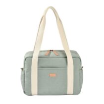 Découvrez le sac à langer Béaba Paris Vert Sauge : chic, spacieux et ultra-fonctionnel. Avec matelas à langer inclus et multiples rangements. Idéal pour les sorties avec bébé.