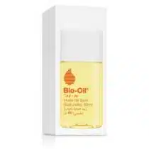 Bio‑Oil formule naturelle 60 ml : huile certifiée ISO 16128 à 100 % naturelle, aide à atténuer vergetures, cicatrices et teint irrégulier. Vegan, sans pesticide.