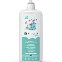 Liniment bio Centifolia 485 ml – huile d’olive & eau de chaux, apaise, protège et nettoie le siège de bébé dès la naissance. Formule haute tolérance, flacon recyclable.