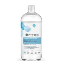 Eau micellaire Centifolia 500 ml — formule bio, sans parfum, enrichie en aloe vera et prébiotiques. Haute tolérance dès la naissance. Flacon recyclable 50 %.