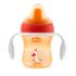 Chicco Training Cup 200 mL – tasse anti‑fuite avec bec semi‑souple, valve Easy Sip et poignées détachables. Encourage la boisson autonome dès 6 mois.