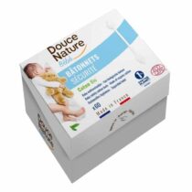 ptez pour une hygiène respectueuse de l'environnement avec les bâtonnets de sécurité bébé Douce Nature. 100% coton bio, tige en papier, emballage recyclable. Fabriqué en France.