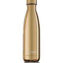Bouteille isotherme Miniland 500 ml Gold en inox 18/8, double paroi sous vide – garde chaud ou froid plus de 24 h. Zéro fuite, réutilisable et durable. Idéale pour voyager avec bébé.